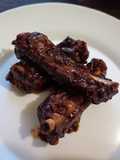 Costillas de cerdo en salsa BBQ casera