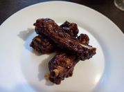 Una foto de cerdo en salsa bbq