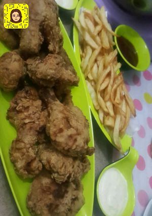 صورة لوصفة البروستد البيتي احترافي 👌