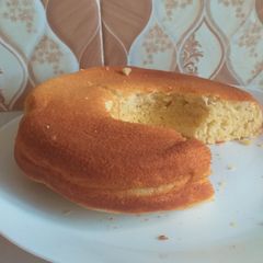 Sponge lemon cake A picture of Sponge lemon cake.