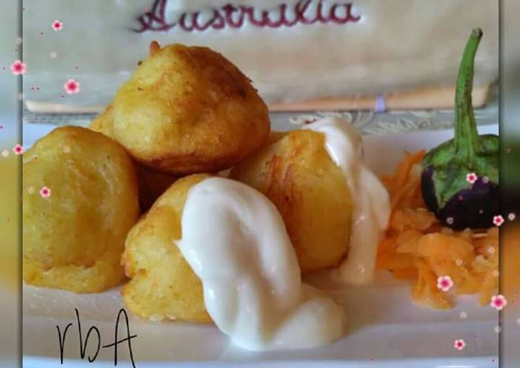 Cheese Milky Potato Balls