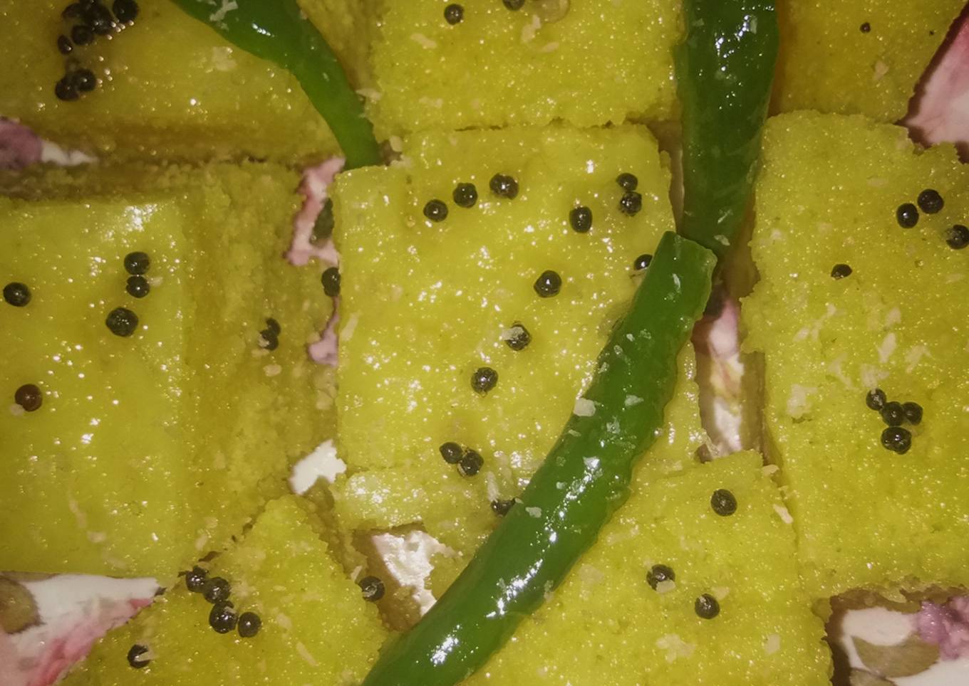 Dhokla Rice Flour and besan