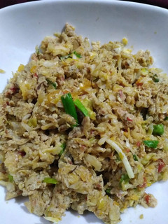 A picture of Cabbage scrambled egg.