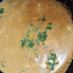 A picture of Egg kurma.