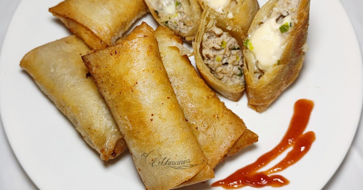 Dimsum Goreng Keju Lumer / Lumpia Ayam Keju