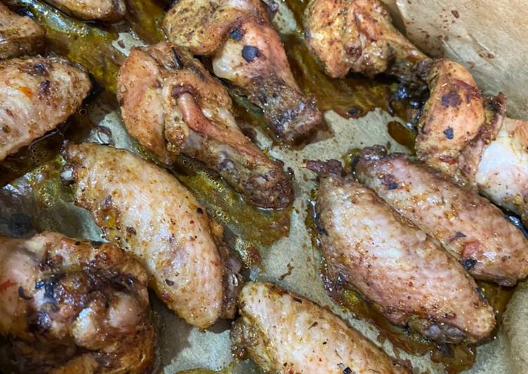 Easiest Way to Make Quick Baked chicken Wings