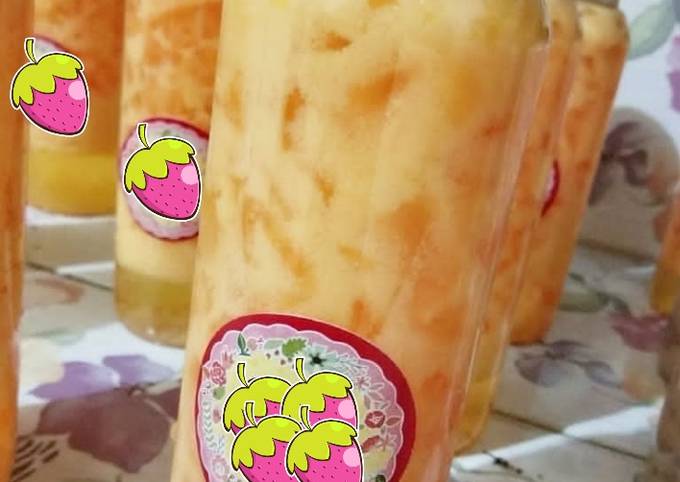 Resep Es Jelly Mangga Oleh Fitria Ag Cookpad