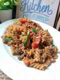 Pasta Spiral Goreng
