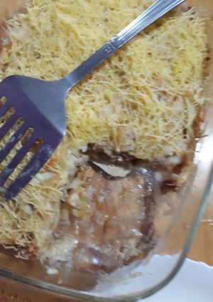 صورة لوصفة غراتان بطاطا بالبشاميل