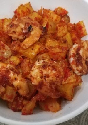 Foto resep Kentang Balado Udang