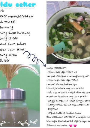 Foto resep Kaldu ceker