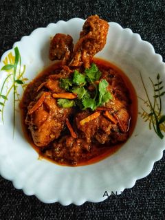 মুঘলাই চিকেন (Mughlai chicken recipe in bengali) রেসিপির প্রধান ছবি