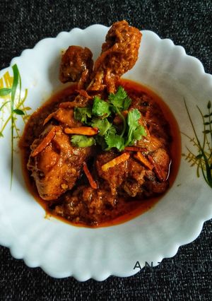 মুঘলাই চিকেন (Mughlai chicken recipe in bengali) রেসিপির প্রধান ছবি