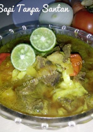 Foto resep Tongseng Sapi Tanpa Santan