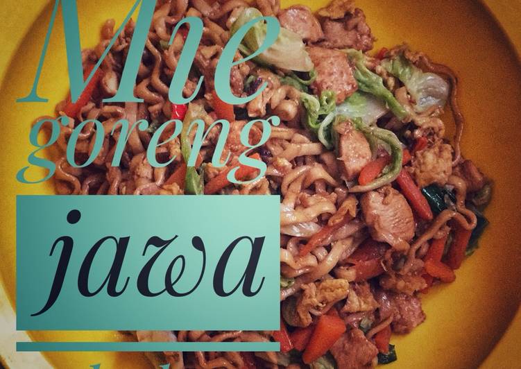 Cara Gampang Membuat Mie goreng jawa sederhana, Enak Banget