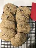Galletas de Harina de Avena y Harina de Garbanzos baja en Azúcar