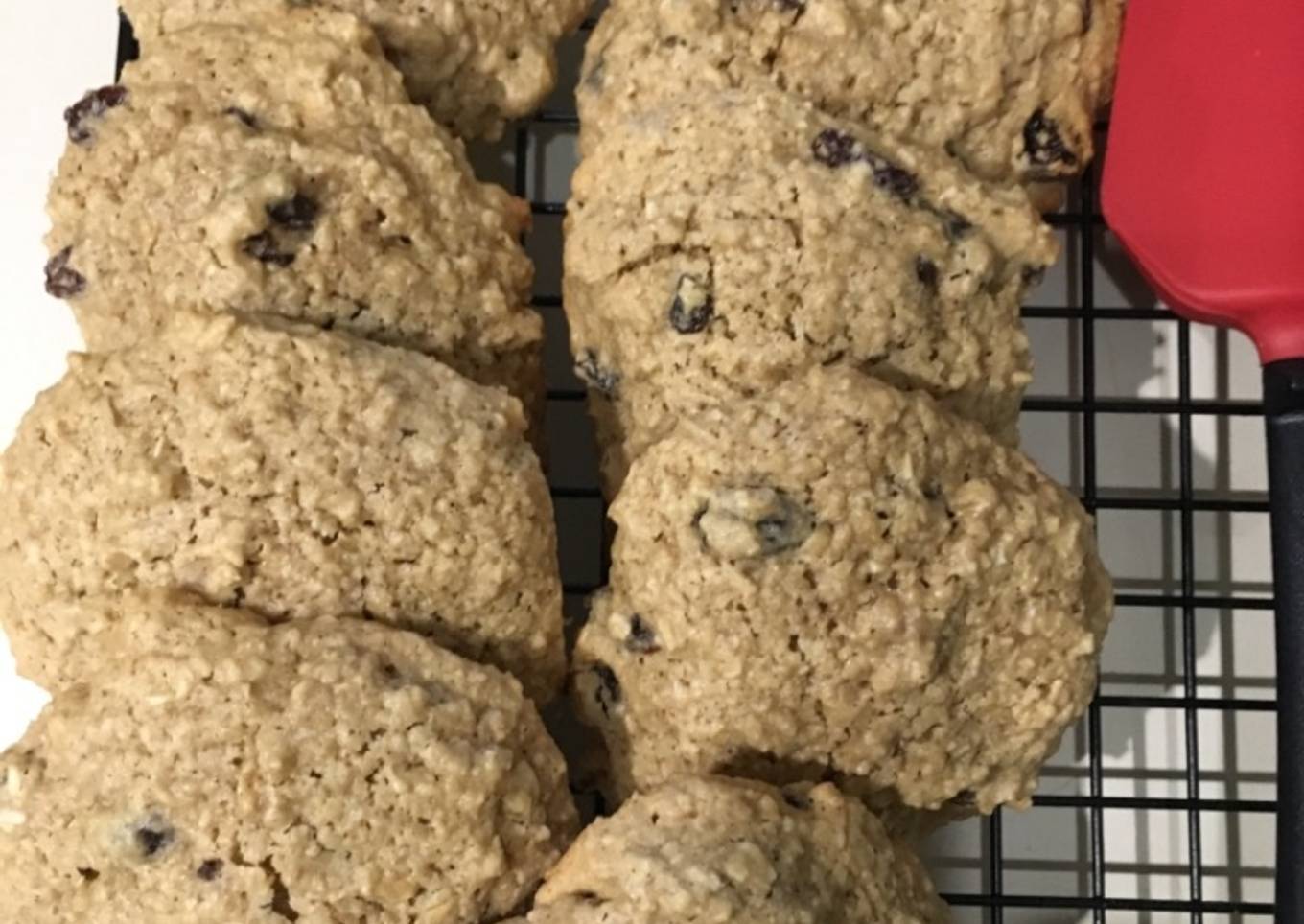 Galletas de Harina de Avena y Harina de Garbanzos baja en Azúcar