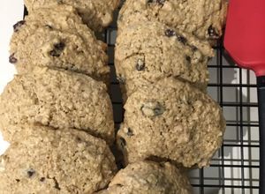 Una foto de Galletas de Harina de Avena y Harina de Garbanzos baja en Azúcar
