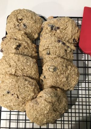 Una foto de Galletas de Harina de Avena y Harina de Garbanzos baja en Azúcar