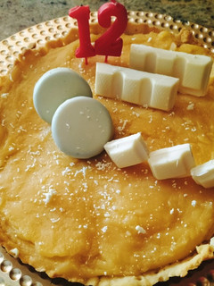 Una foto de Tartaleta de limón y chocolate blanco con pasta sablé
