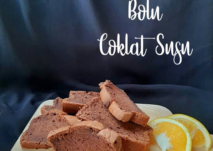 Bolu Coklat Susu Metode All in One