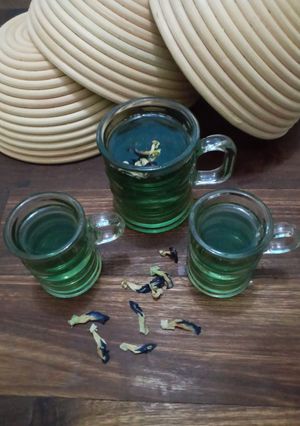 Foto resep Wedang Jahe Kembang Telang