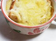 A picture of gratin bread