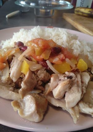 Une photo de Poulet paprikash