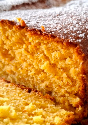 Una foto de Plum cake de naranja