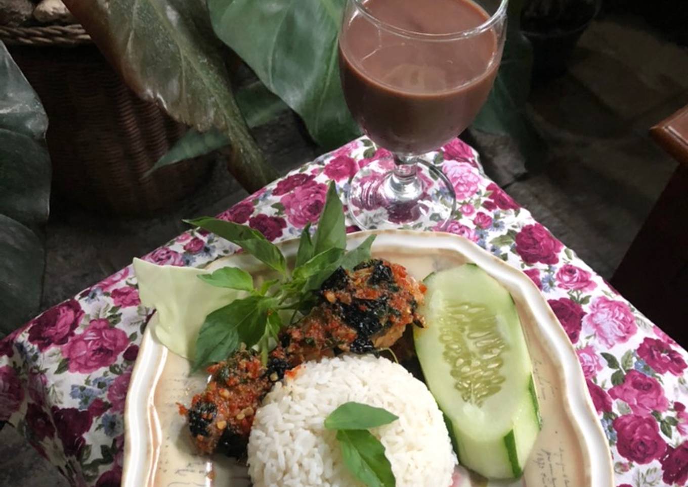 Ayam Bumbu Merah Kemangi