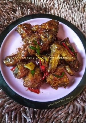 Foto resep Ayam Goreng Lada Hitam Sederhana #RabuBaru