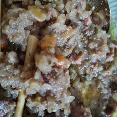 A picture of Shirataki bubur lambuk..ketofy my version.