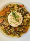 Curry Thaï au poulet et légumes