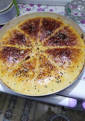 صورة لوصفة الفطيره التركية