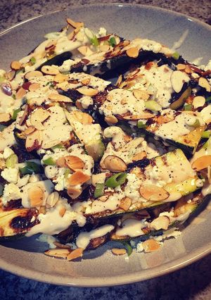 A picture of BBQ Courgette Salad.