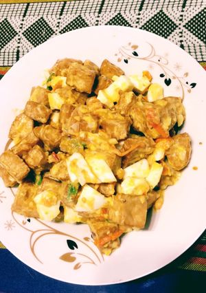 Foto resep Tumis Tahu Telor Asin