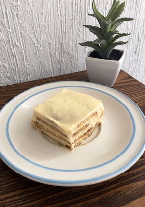 Una foto de Pastel de limón