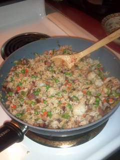 A picture of Fried rice.