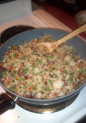 A picture of Fried rice.