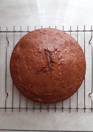 Una foto de Bizcochuelo de chocolate con harina de avena