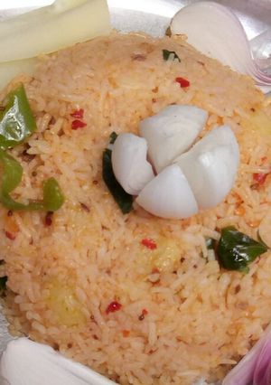A picture of Fried rice.