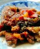 Cá thu kho dưa cà