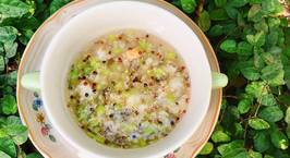 Hình ảnh món Soup quinoa tôm măng tây