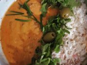 Une photo de curry indien