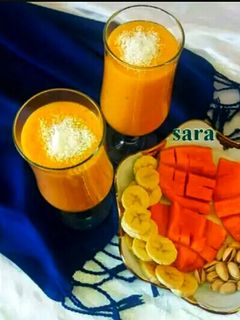 عکسی از دستور اسموتی موز انبه