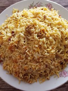 عکسی از دستور هویج پلو