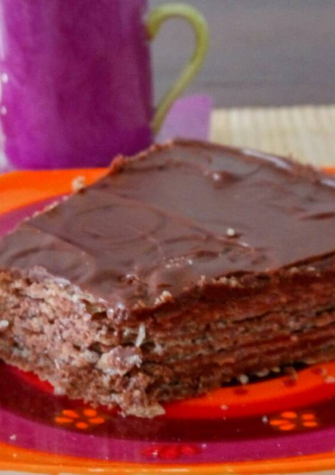 Una foto de 🍫Tarta "memoria a los 80"