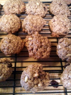 A picture of Chef Robbie's Oatmeal Cookies.