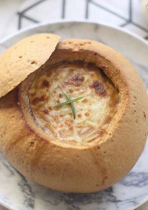 صورة لوصفة شوربة الفطر