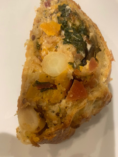 A picture of Seasonal vegetable wellington.